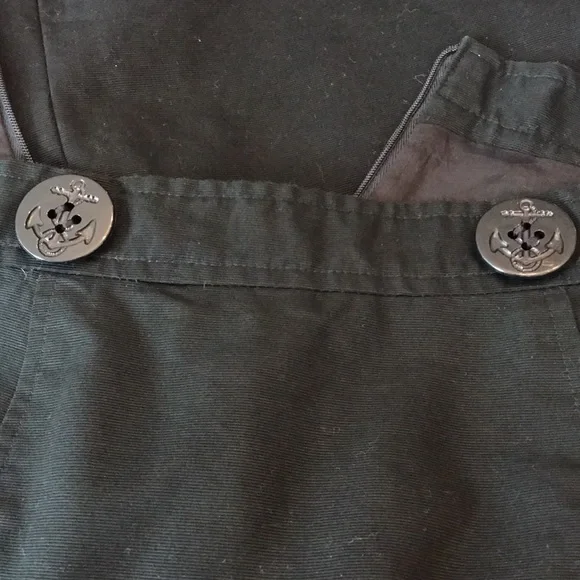 Vintage Burberry Nautical Button Skirt - Picture 8 of 9